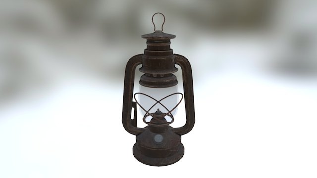 Lamp Western 3D Model