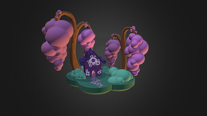 House Scene 3D Model