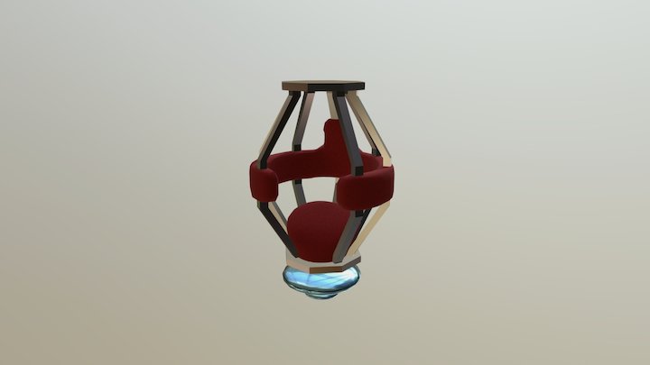Decopunk Chair 3D Model