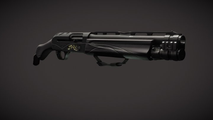 Remington TAC-13 3D Model