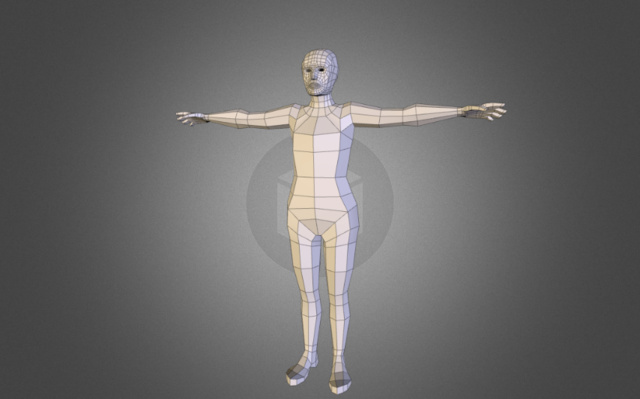 Human - Josh Lagerwey 3D Model