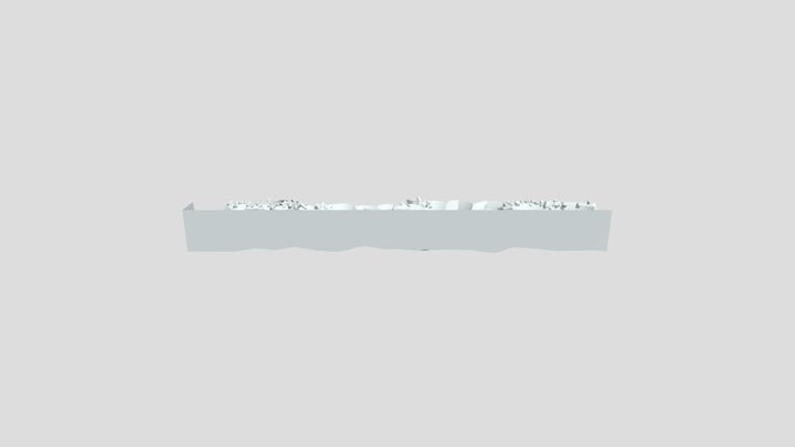 Cliff 3D Model