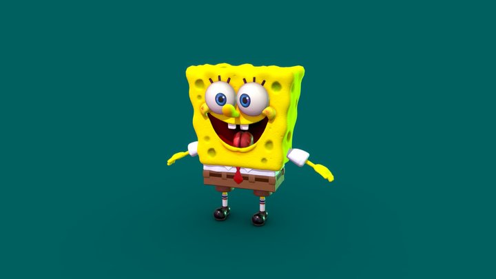 The SpongeBob Squarepants 3D Model