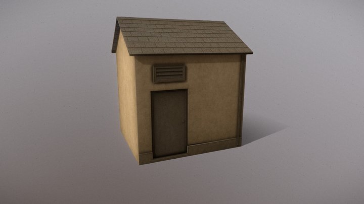 Lowpoly Urban Building – Modello 3D gratuito STL