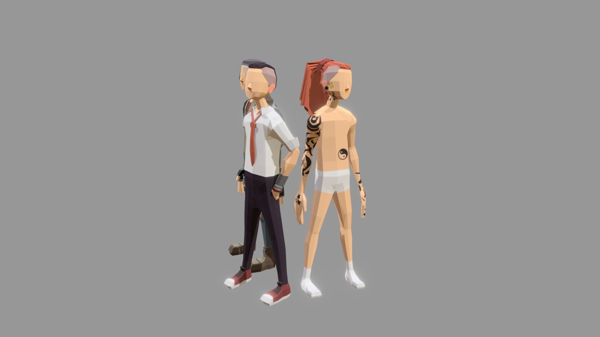 Robin | CUSTOMIZABLELOWPOLY CHARACTER - 3D model by Isaac li (@Isaacli ...