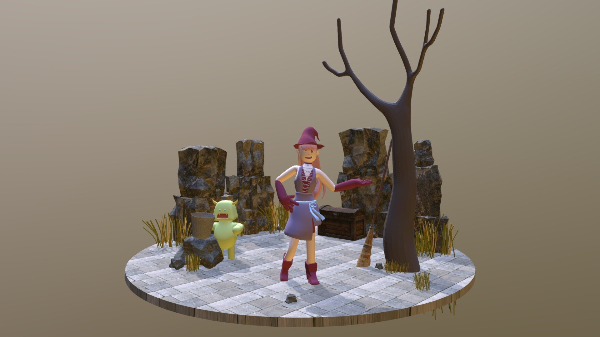 The Witch in The Woods