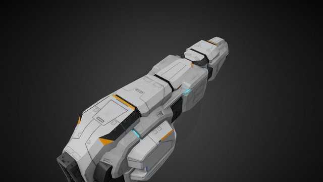 Thera Spaceship 3D Model