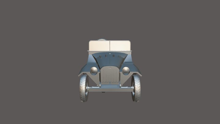 Gaz-67 3D Model