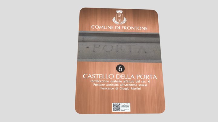 placchetta_rame 3D Model