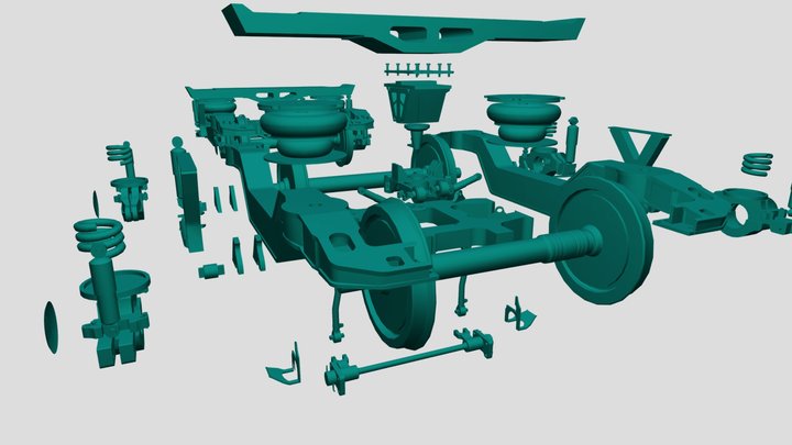 Bogie 3D models - Sketchfab