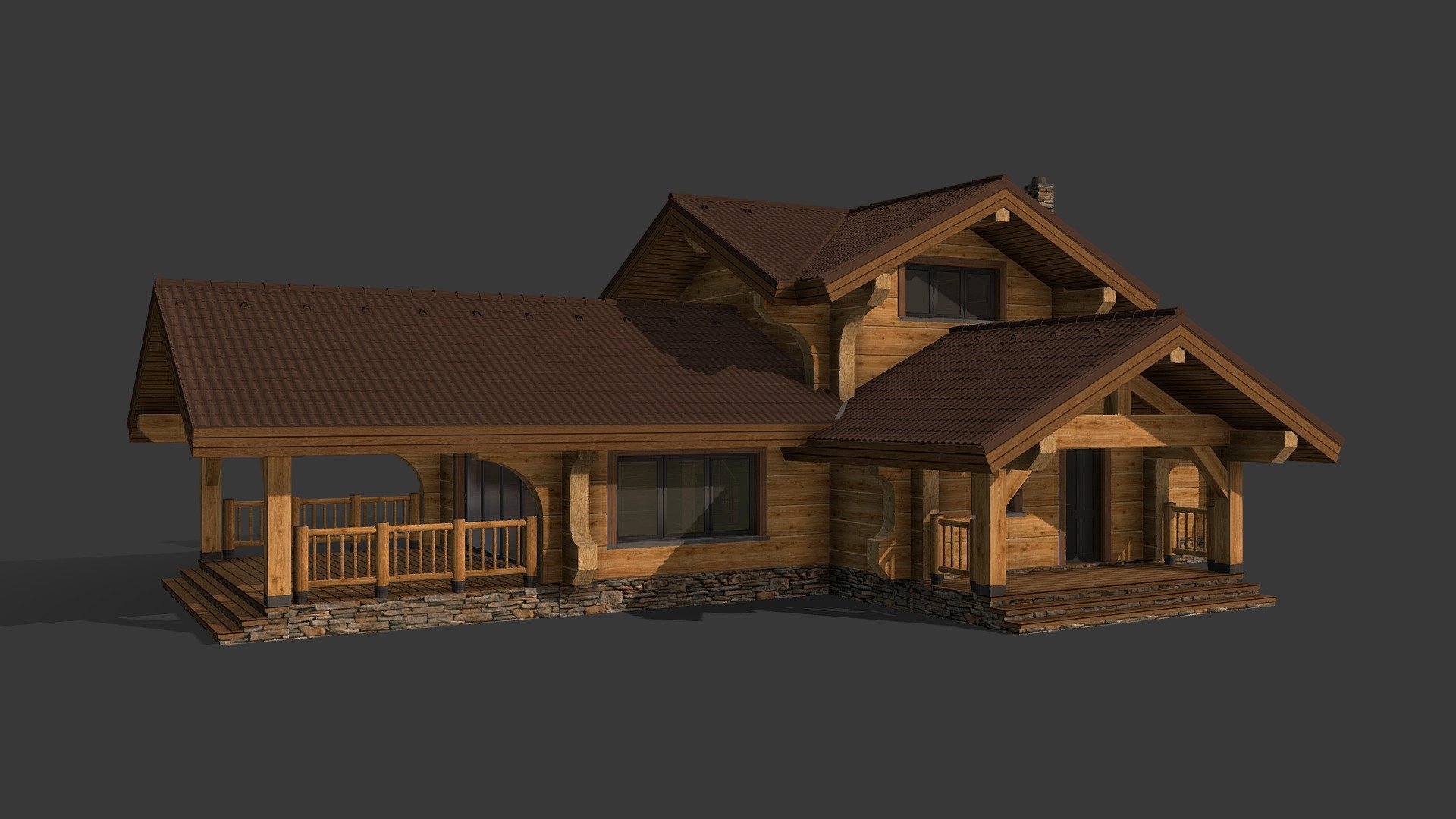 Баня 3 0 (Лафет) - Download Free 3D model by Лаборатория 2.0 ...