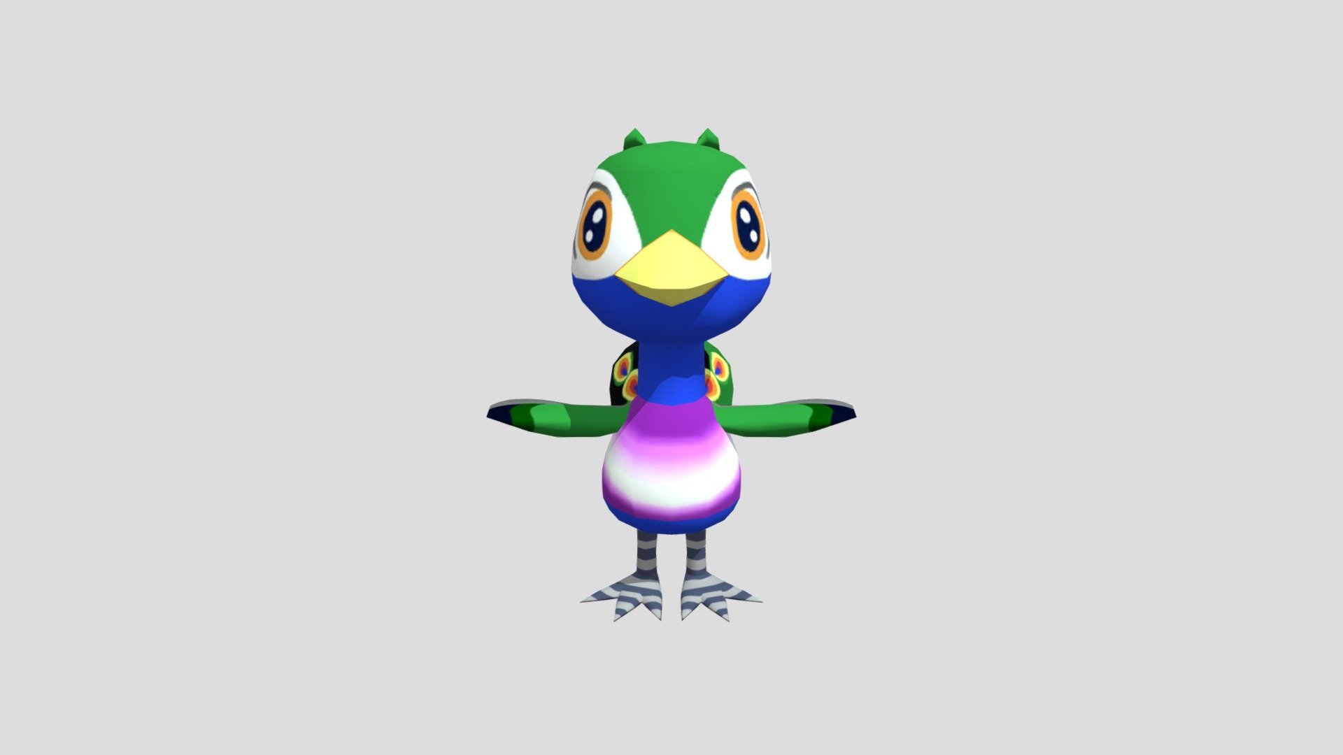 Mobile Animal Crossing Pocket Camp Julia Download Free 3D model