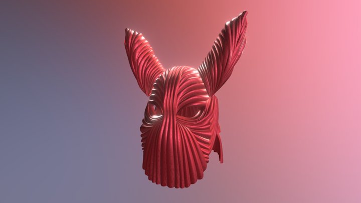 Dracula Helmet - Gravity Sketch 3D Model