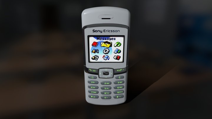 Sony Ericsson T-290i 3D Model