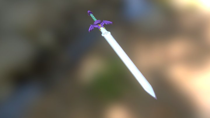 Master Sword 3D Model