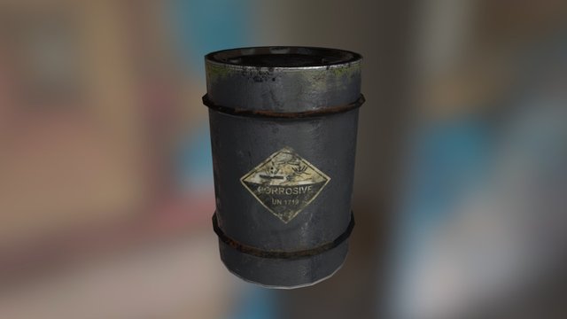 Barrel 3D Model