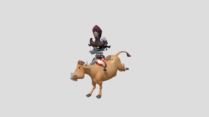 Project Name Rodeo Bull – Free 3D Model STL