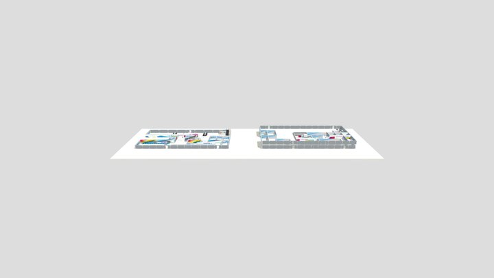 GEBY LAY OUT SIGN 3D Model