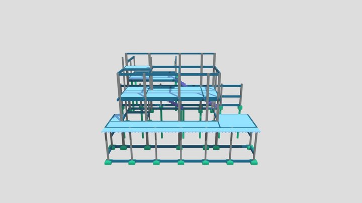 3D RESIDENCIA EM ILHA BELA 3D Model