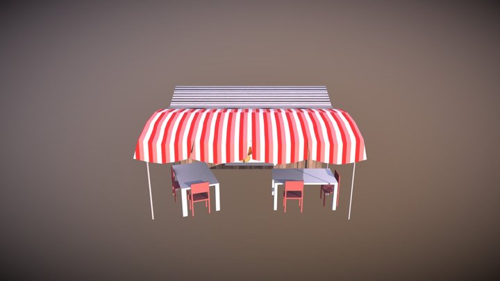 Hot-Dog 3D Model