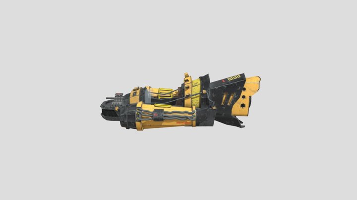 Spaceship 3D Model