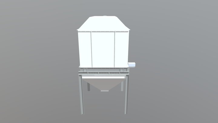2 m³ Feed Cooler 3D Model