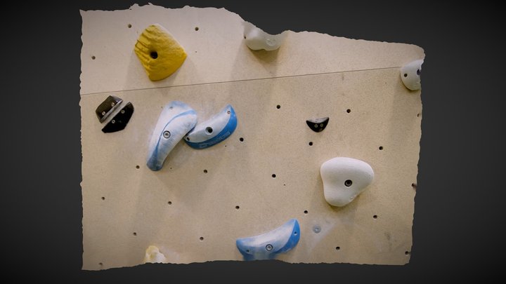 Climbing wall detail