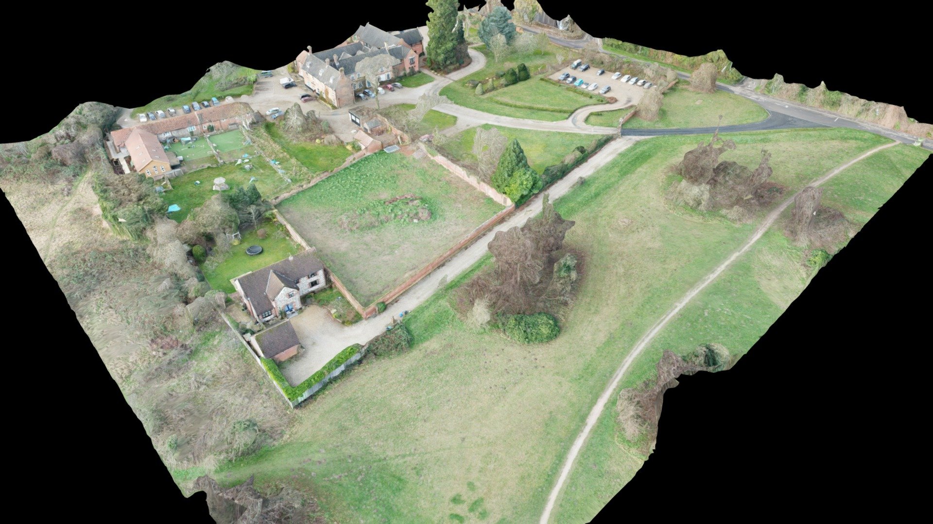 Walled Garden, Bowthorpe Hall - 3D model by BBS Ltd (@BAZZBUZZ1 ...