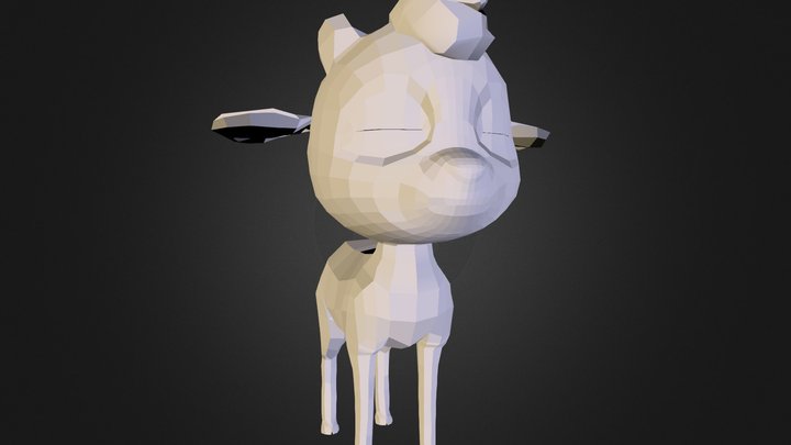 Rambo Low Poly 3D Model