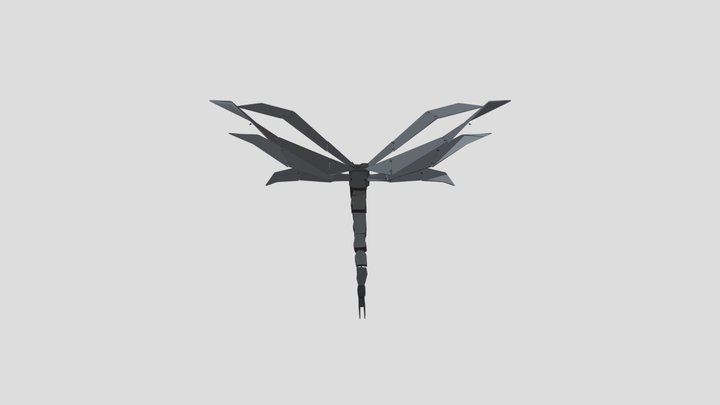 Dragonfly 2 3D Model