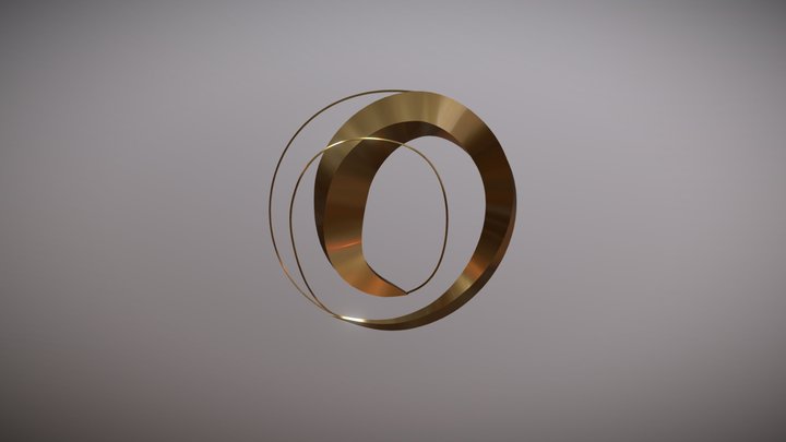 Orbis Logo 3D model 3D Model
