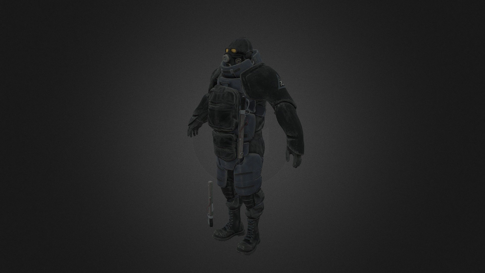 TRANSITION PERIOD OVERWATCH SHOTGUNNER — Sketchfab embed 3D viewer