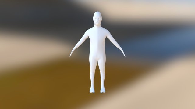 Character Base Mesh 2.0 3D Model