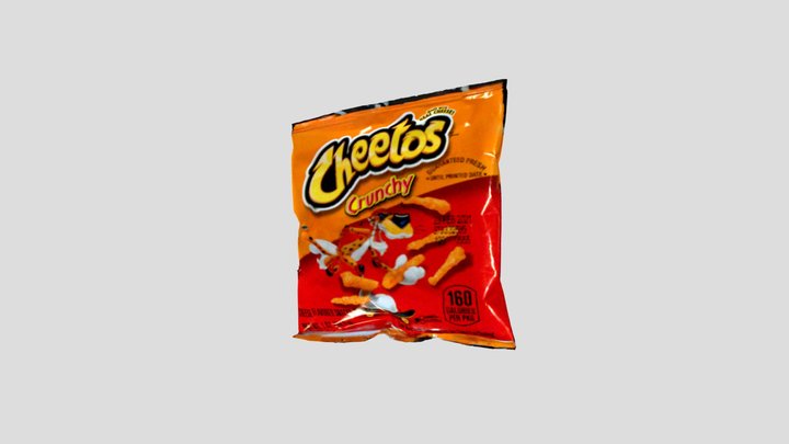 Cheetos Bag 3D Model
