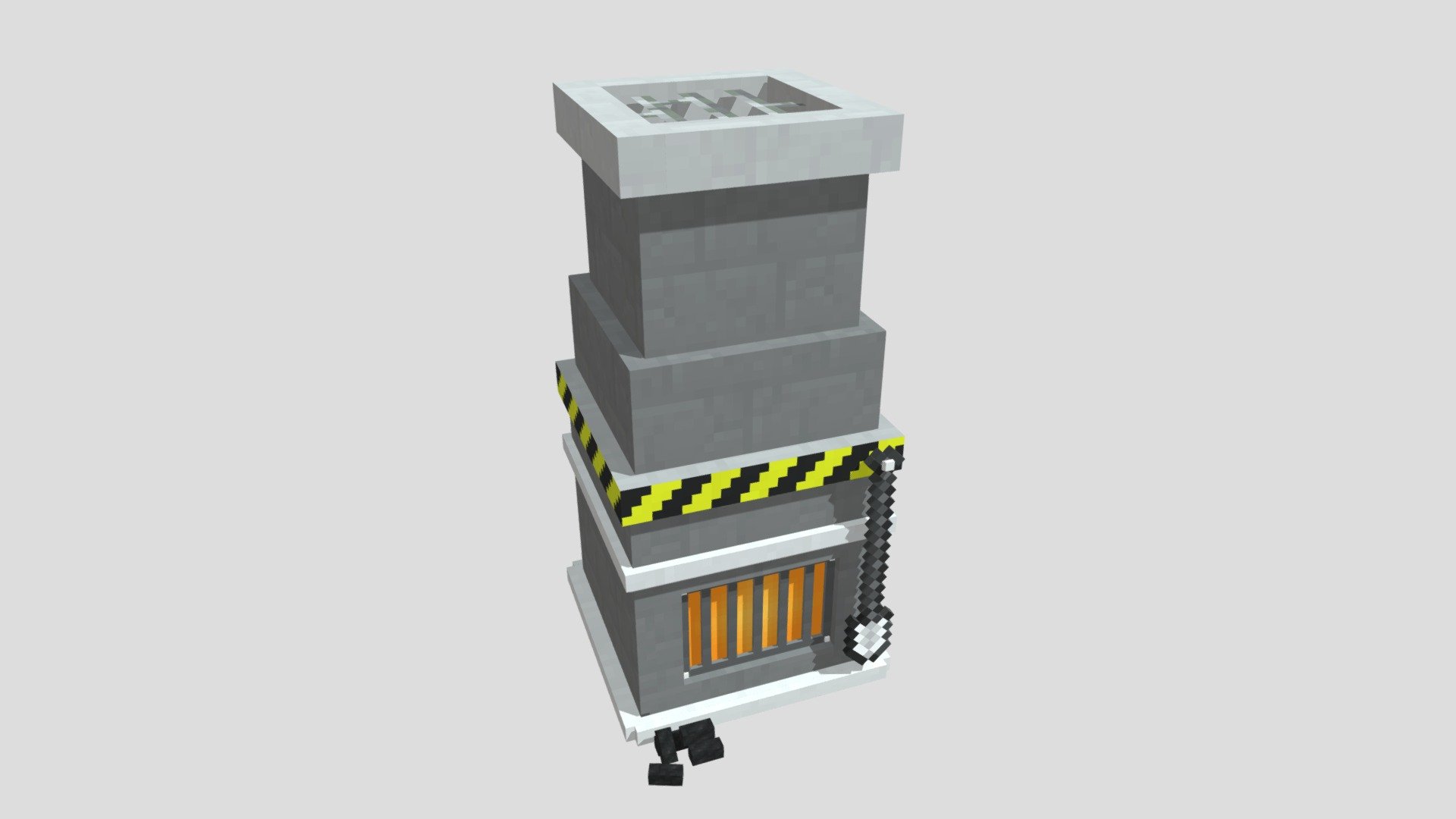 Minecraft - Power Generator - 3D model by CuteyCang [74f6df6] - Sketchfab