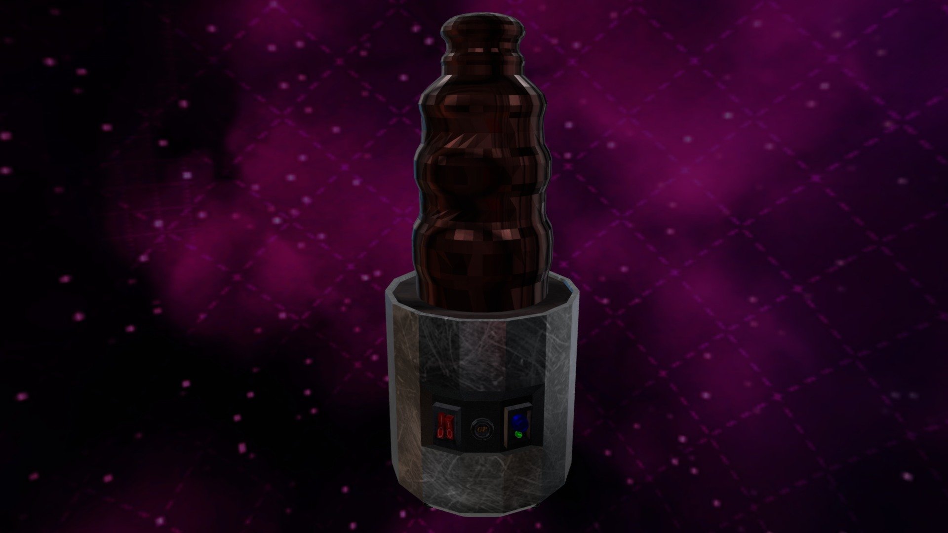 Chocolate Fountain FBX Low Poly FREE