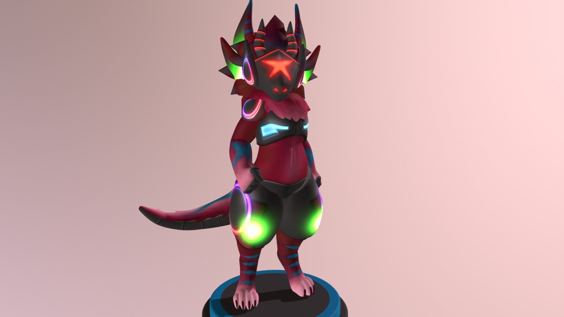 Protogens 3D models - Sketchfab