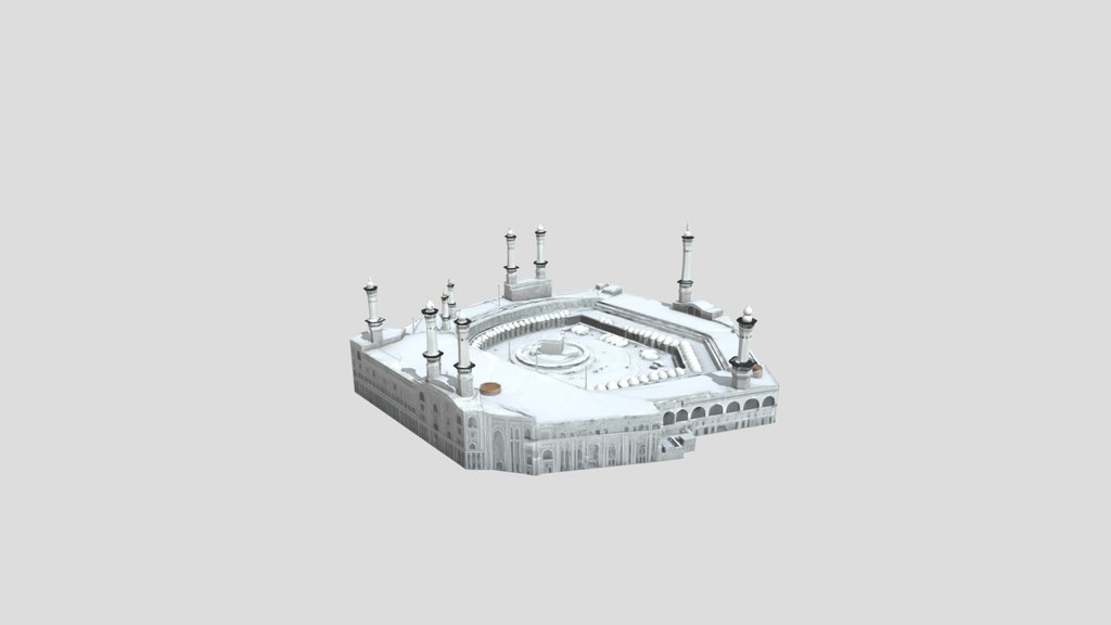 Grand+mosque+3d+model
