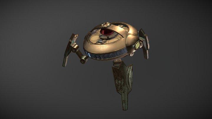 Poe clockwork thunder golem 3D Model