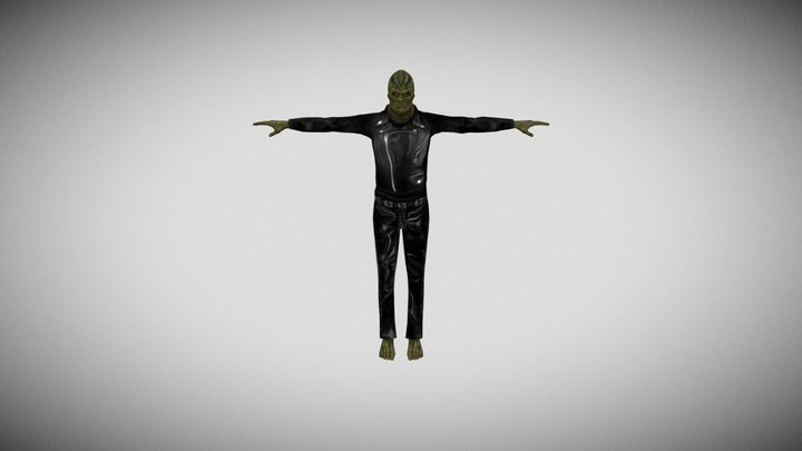 Zombie 3D Model