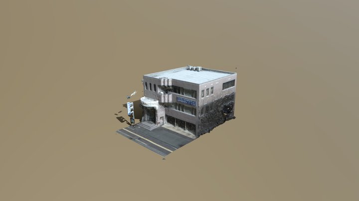 岩手県土地家屋調査士会館 3D Model