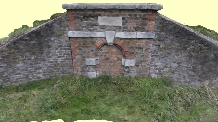 Nicholas Hawksmoor, Conduit Head. Mesh 3D Model