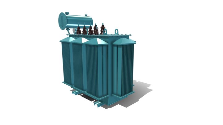 Power Transformer 3D Model