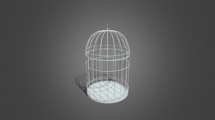 Low Poly Bird cage
