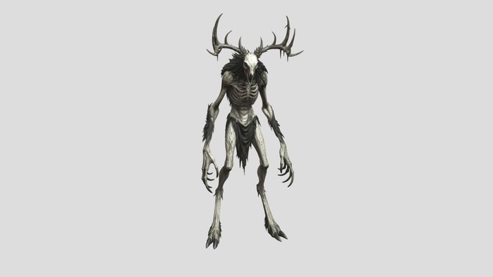 Wendigo – Kostenloses 3D-Modell STL