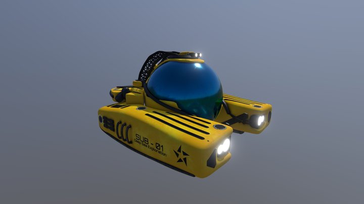 Submarine 3D Model