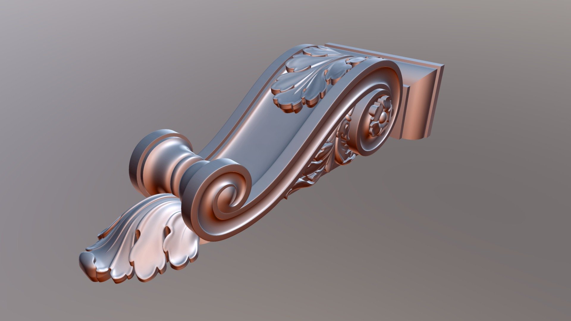 Architectural Bracket 3D model by pilipchenko [74fe600] Sketchfab