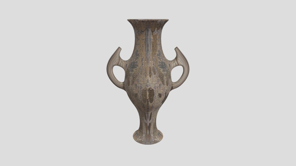 White Big Berber Vase
