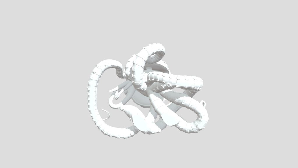 Steampunk Mechanical Kraken STL | Articulated…