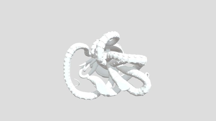 Steampunk Mechanical Kraken STL | Articulated… – Modello 3D gratuito STL